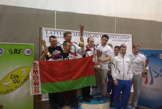 Первое место в общем зачете «LATVIAN TAEKWON-DO ITF CUP 2018»